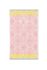 Gästehandtuch Jacquard Check rosa 30x50 cm