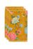 Gastendoek Set/3 Good Evening Geel 30x50 cm