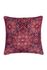 Coussin Décoratif Matelassé Il Mosaico Rouge Foncé