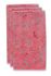Badhanddoek Set/3 Les Fleurs Roze 55x100 cm