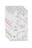 Gästehandtuch Set/3 Les Fleurs Weiß 30x50 cm