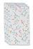 Badetuch Set/3 Les Fleurs Weiß 55x100 cm
