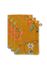 Washandje Set/3 Les Fleurs Geel 16x22 cm