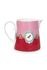 Love Birds Jug Large Red/Pink 