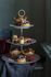 Flower Festival Cake Stand 3 Levels Light Blue