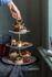 Flower Festival Cake Stand 3 Levels Light Blue
