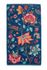 Strandtuch Pip Flowers Dunkelblau