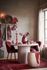 Flower Festival Tea Set/3 Large Dark Pink