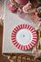 Assiette Plate Love Birds en Coloris Rouge/Rose 26,5 cm