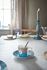 Love Birds Set/4 Tasse & Untertasse Blau/Khaki