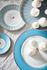 Love Birds Pastry Plate Blue/Khaki 17 cm