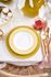 La Majorelle Deep Plate Yellow 21.5cm