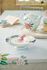 Blushing Birds Cake Tray Small White 21cm