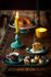 Winter Wonderland Set/2 Espresso Kop & Schotel Donkerblauw