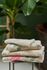 Baddoek Jacquard Check khaki 55x100 cm