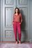 Top Lange Mouw Star Flower Rood