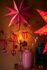 Christmas Star Paper Overall Print Pink 60cm