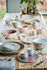 Assiette Creuse Blushing Birds en Coloris Kaki 21.5cm