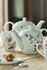 Blushing Birds Teapot small white