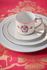 Love Birds Set/4 Mokken Klein Wit