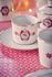 Love Birds Set/4 Mokken Klein Wit