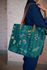 Shopper Medium Fleur Grandeur Green 