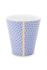Royal Yerseke Tasse Blau Welle