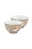 Early Bird Set of 2 Bowls Khaki 15 cm