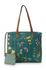 Shopper Medium Fleur Grandeur Green 