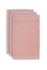 Gästehandtuch Set/3 Soft Zellige Rosa 30x50 cm