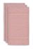 Bath Towel Set/3 Soft Zellige Pink 55x100 cm
