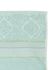 Lot de 3 Serviettes de Bain Soft Zellige en Coloris Bleu 55 x 100 cm