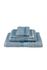 Large Bath Towel Soft Zellige Blue/Grey 70x140cm