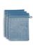 Waschlappen Set/3 Soft Zellige Blau/Grau 16X22cm
