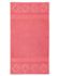 Bath towel Soft Zellige Coral 55x100 cm