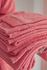 Grande Serviette de Bain Soft Zellige en Coloris Corail 70 x 140 cm