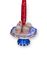 Weihnachtskugel Glas Tortenteller 6.5 cm