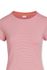 Top Korte Mouw Shiny Stripes Roze