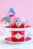 Tasse de Petite Taille Love Birds en Coloris Rouge/Rose