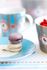 Love Birds Gebaksbord Blauw 17 cm