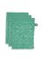 Washandje Set/3 Tile de Pip Groen 16x22 cm