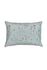 Rechteckige Zierkissen Quilted Tokyo Blossom Hellblau