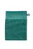 Lot de 3 Gants de Toilette Soft Zellige en Coloris Vert 16 x 22 cm