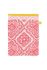 Wash cloth Jacquard Check Dark pink 16x22 cm