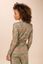 Teagan Vest Lange Mouw Flore Pequeña Zand