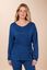 Timberly Top à Manches Longues Little Sumo Stripe Bleu 