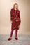 Diogo Long Sleeve Nightdress Flores Felices Red