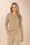 Tom Top Lange Mouw Melee Solid Camel