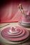 Royal Stripes Dinerbord Donkerroze 26.5cm
