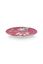 Flower Festival Pastry Plate Dark Pink 17cm
